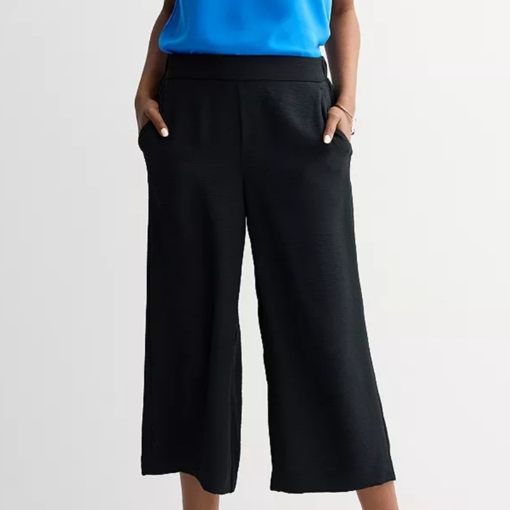 Nine West Crop Wide Leg Pants